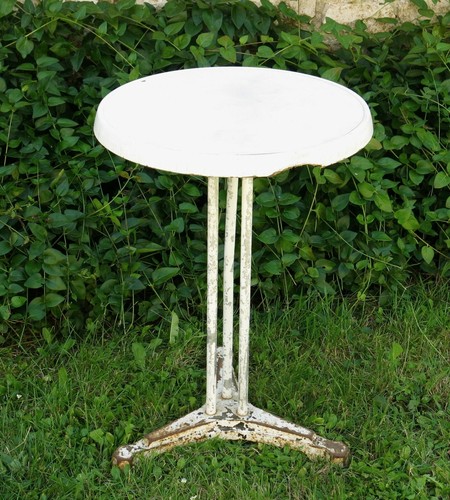Table bistrot pied - table, de
