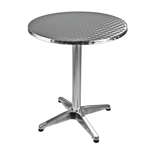 Table bistro alu - alu, 60