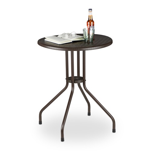 Table ronde jardin places - 2,