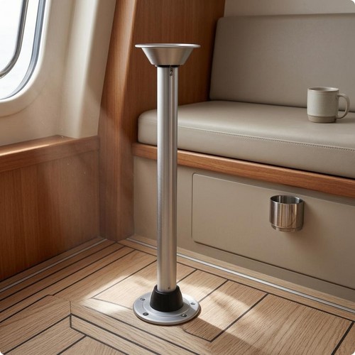Pied table aluminium - aluminium,